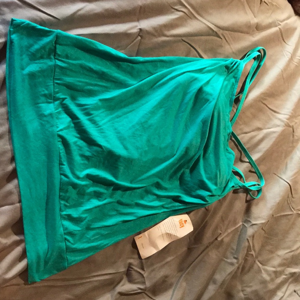 Lucy Teal Tank Top